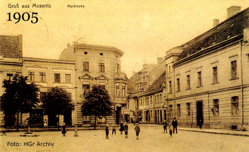 Meseritz Markt 1905